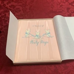 VINTAGE RAYON COVERED BABY BOOK